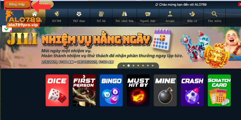 Huong dan dang nhap Alo789