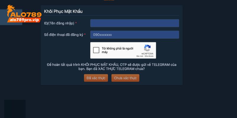 Huong dan lay lai mat khau dang nhap